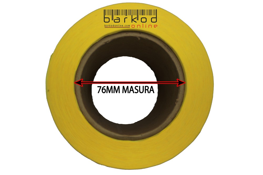 20mm x 40mm 2’li Ara Boşluklu 4000 Sarım Lamine Termal Etiket