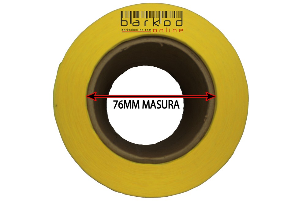 40mm x 30mm Kuşe Etiket